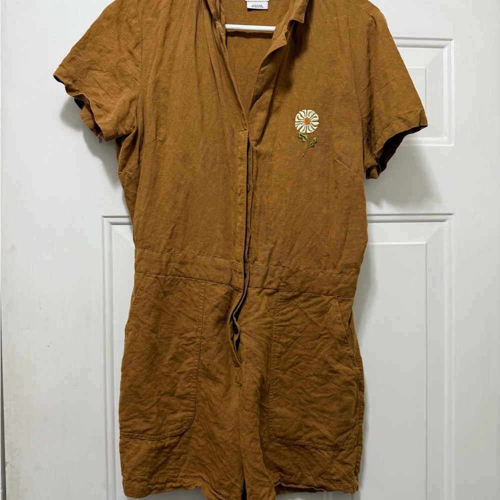 Women’s romper RVCA with flower embroidery size M
